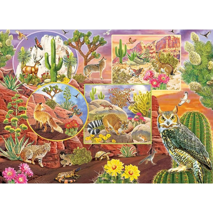Cobble Hill 47002 - Desert Magic - 350 db-os Family puzzle