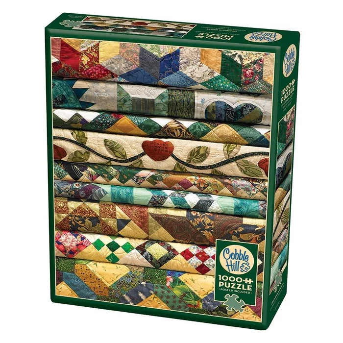 Cobble Hill 80065 - Grandma's Quilts - 1000 db-os puzzle