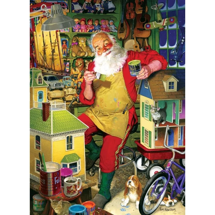 Cobble Hill 80077 - Santa's Workshop - 1000 db-os puzzle