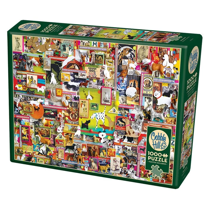 Cobble Hill 80168 - Dogtown - 1000 db-os puzzle