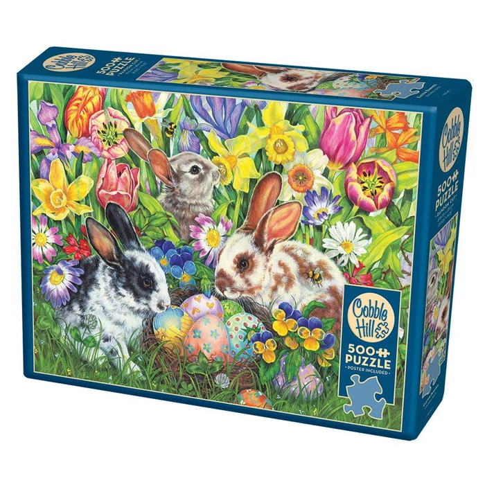 Cobble Hill 85047 - Easter Bunnies - 500 db-os puzzle