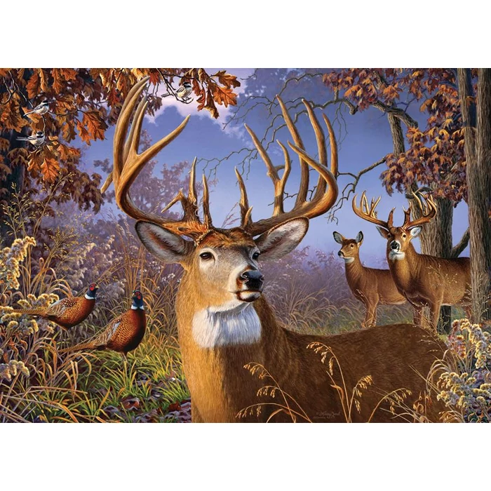 Cobble Hill 45055 - Deer and Pheasant - 500 db-os puzzle