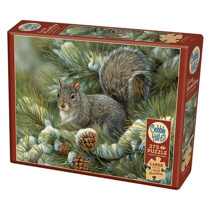 Cobble Hill 88016 - Gray Squirrel - 275 db-os Easy Handling puzzle