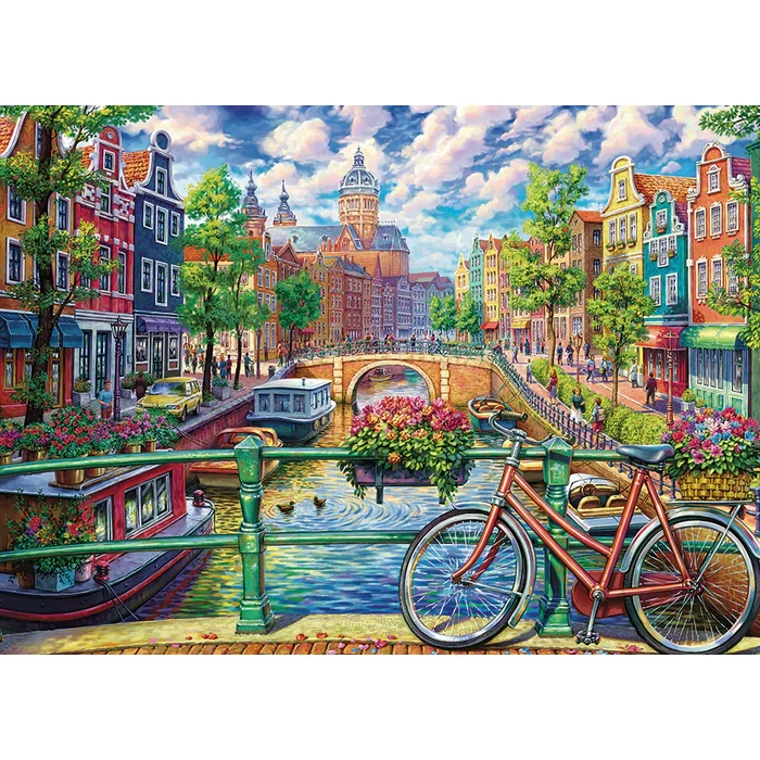 Cobble Hill 40076 - Amsterdam Canal - 1000 db-os puzzle