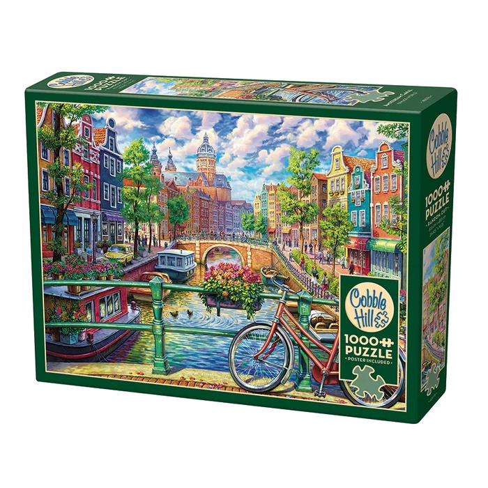 Cobble Hill 40076 - Amsterdam Canal - 1000 db-os puzzle