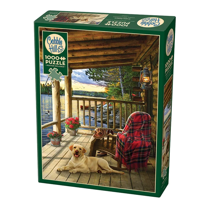 Cobble Hill 40149 - Cabin Porch - 1000 db-os puzzle