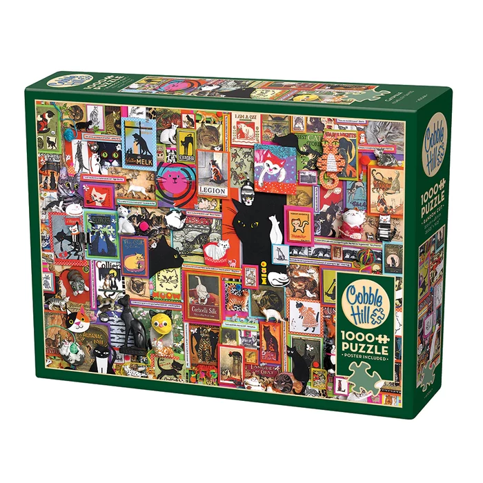 Cobble Hill 40044 - Catsville - 1000 db-os puzzle