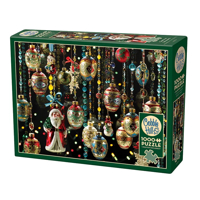 Cobble Hill 40210 - Christmas Ornaments - 1000 db-os puzzle