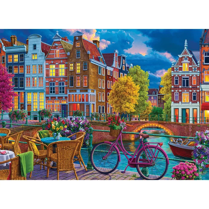 Cobble Hill 40306 - Cozy Street - 1000 db-os puzzle 