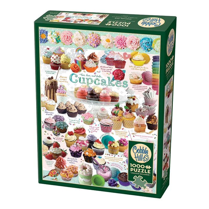 Cobble Hill 40110 - Cupcake Time - 1000 db-os puzzle