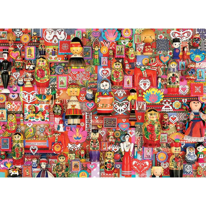 Cobble Hill 40098 - Dollies - 1000 db-os puzzle