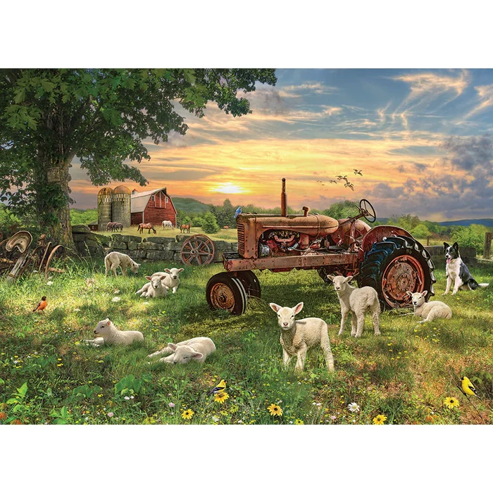 Cobble Hill 40268 - Field at Sunrise - 1000 db-os puzzle