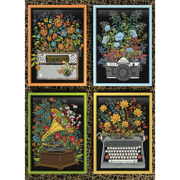 Cobble Hill 40134 - Floral Objects - 1000 db-os puzzle