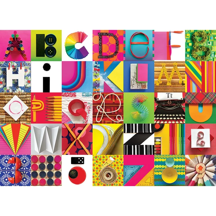 Cobble Hill 40265 - Found Alphabet - 1000 db-os puzzle