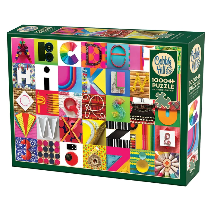 Cobble Hill 40265 - Found Alphabet - 1000 db-os puzzle