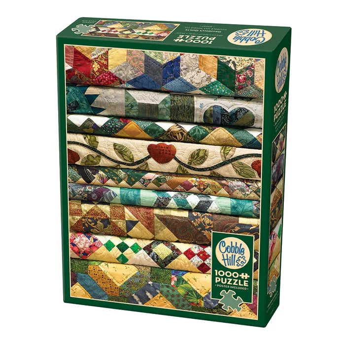 Cobble Hill 40047 - Grandma's Quilts - 1000 db-os puzzle
