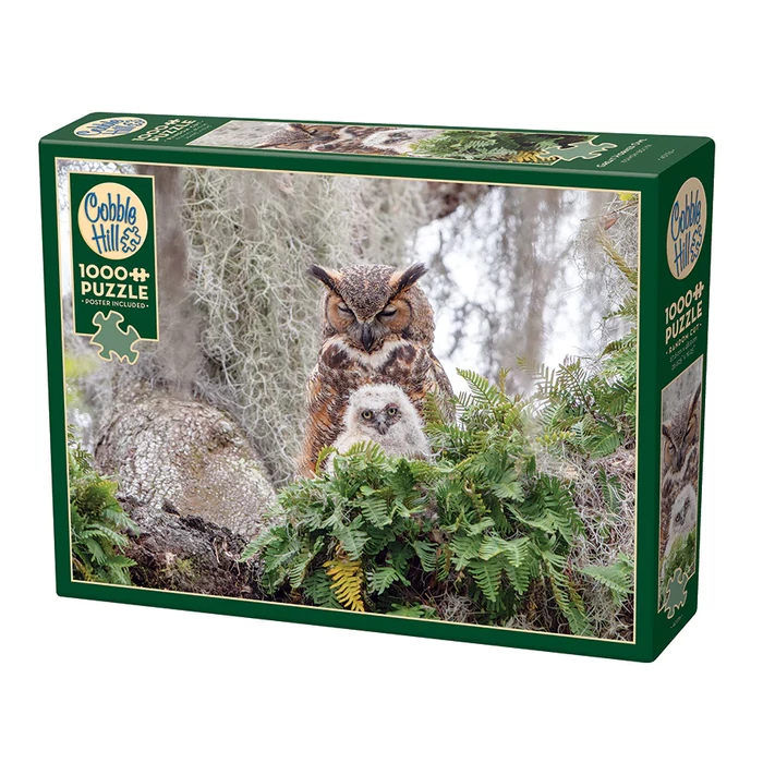 Cobble Hill 40176 - Great Horned Owl - 1000 db-os puzzle