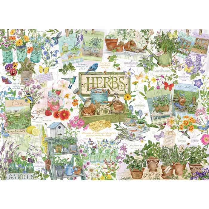 Cobble Hill 40258 - Herb Garden - 1000 db-os puzzle