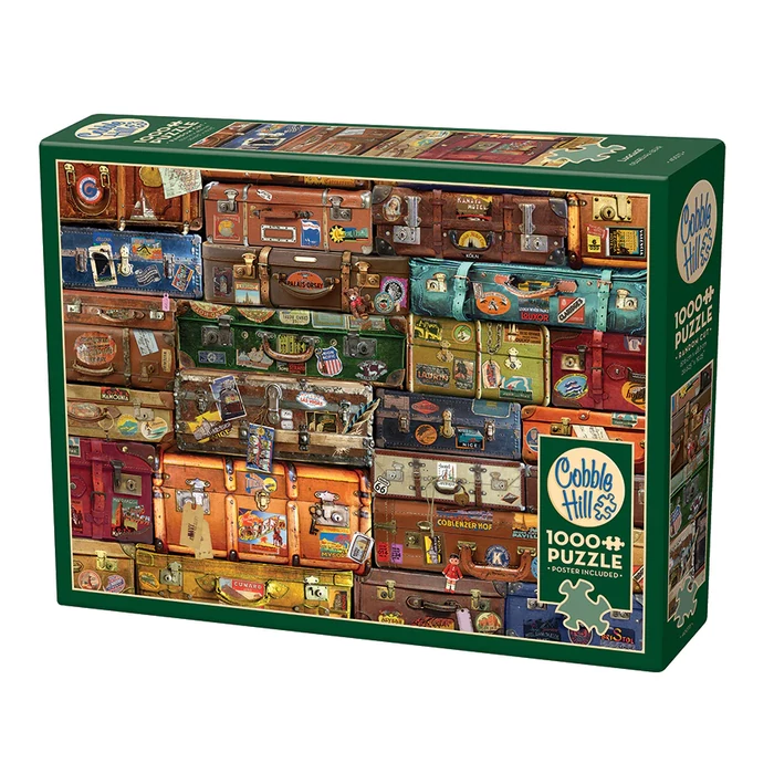 Cobble Hill 40073 - Luggage - 1000 db-os puzzle