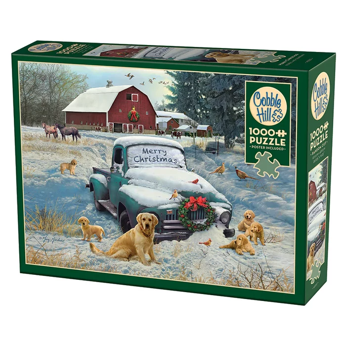 Cobble Hill 40237 - Merry Christmas - 1000 db-os puzzle