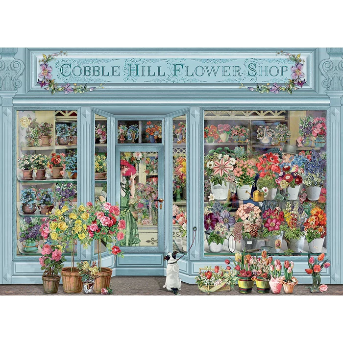 Cobble Hill 40079 - Parisian Flowers - 1000 db-os puzzle