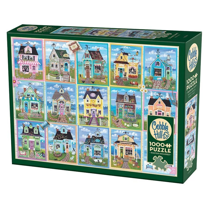 Cobble Hill 40309 - Seaside Shops - 1000 db-os puzzle
