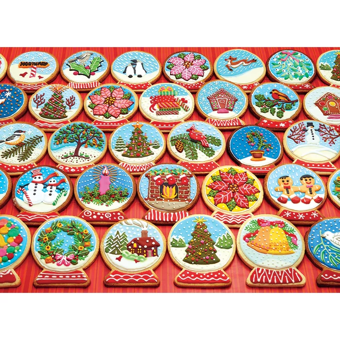 Cobble Hill 40260 - Snow Globe Cookies - 1000 db-os puzzle