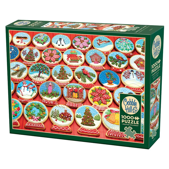 Cobble Hill 40260 - Snow Globe Cookies - 1000 db-os puzzle