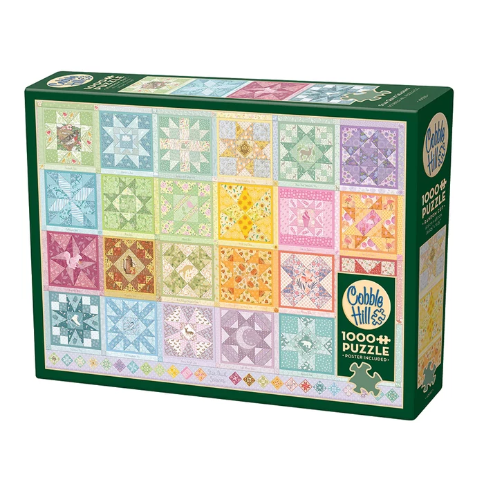 Cobble Hill 40053 - Star Quilt Seasons - 1000 db-os puzzle