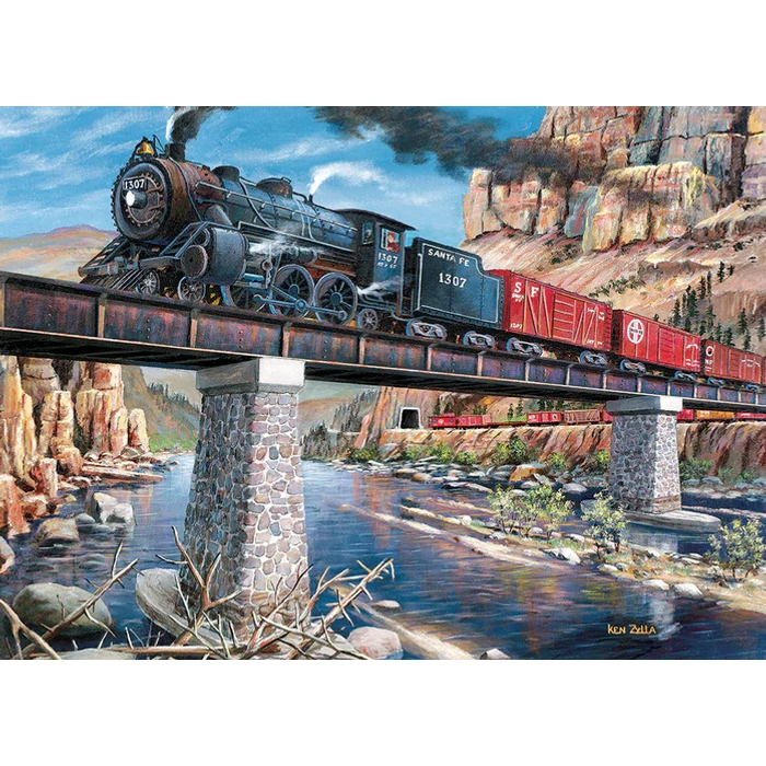 Cobble Hill 40240 - Stone Steel and Steam - 1000 db-os puzzle