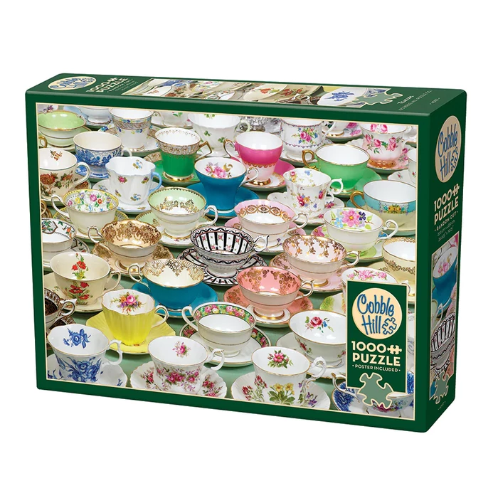 Cobble Hill 40117 - Teacups - 1000 db-os puzzle