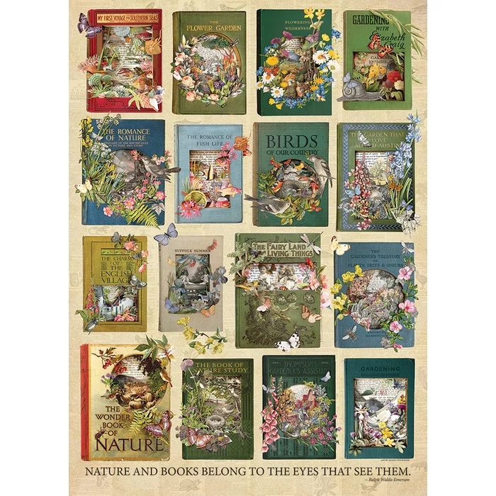 Cobble Hill 40197 - The Nature of Books - 1000 db-os puzzle