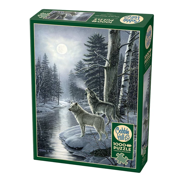 Cobble Hill 40154 - Wolves by Moonlight - 1000 db-os puzzle