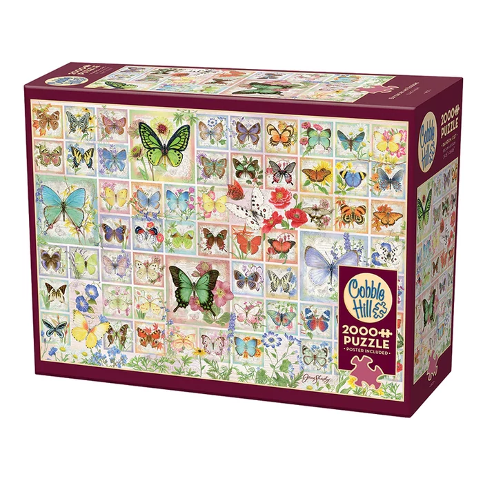 Cobble Hill 49011 - Butterflies and Blossoms - 2000 db-os puzzle