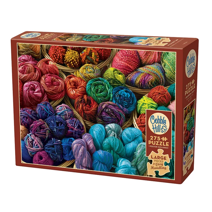 Cobble Hill 48024 - A Yen for Yarn - 275 db-os Easy Handling puzzle