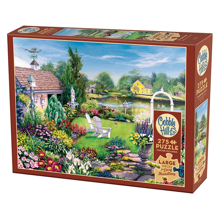 Cobble Hill 48026 - By the Pond - 275 db-os Easy Handling puzzle