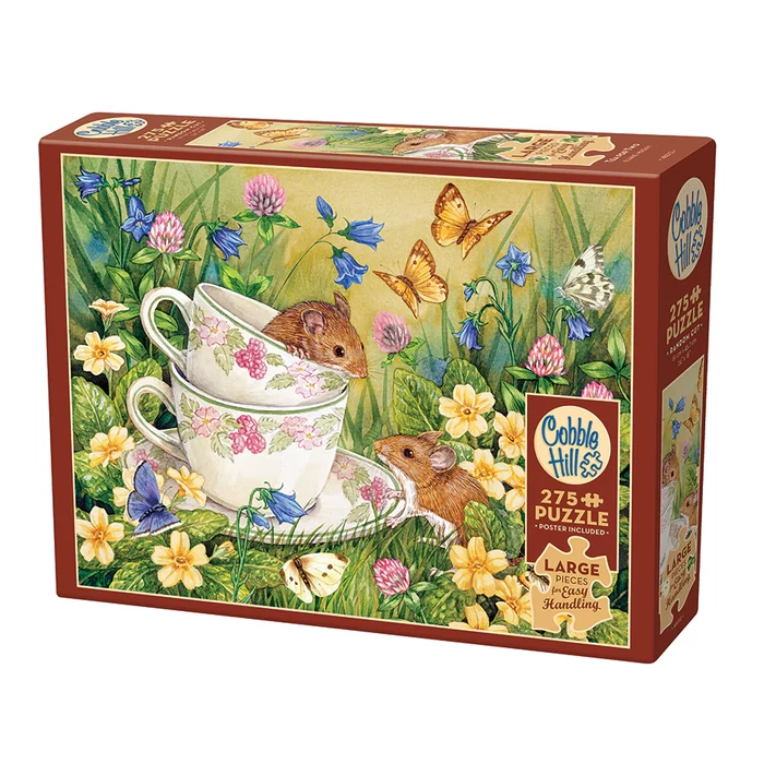 Cobble Hill 48012 - Tea for Two - 275 db-os Easy Handling puzzle