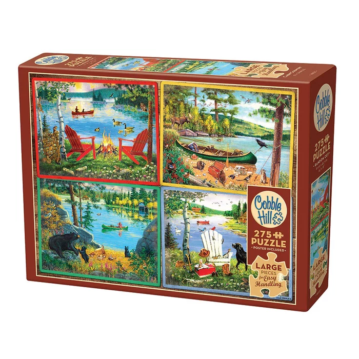 Cobble Hill 48021 - Cabin Country - 275 db-os puzzle