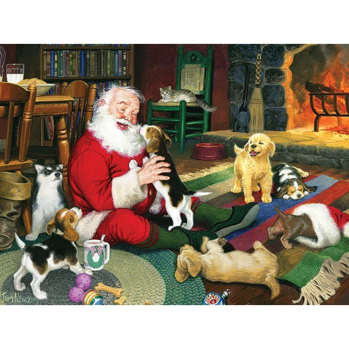 Cobble Hill 48008 - Santa's Playtime - 275 db-os puzzle