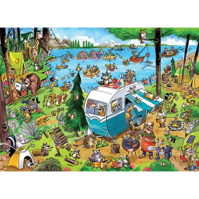 Cobble Hill 47024 - Call of the Wild - 350 db-os Family puzzle