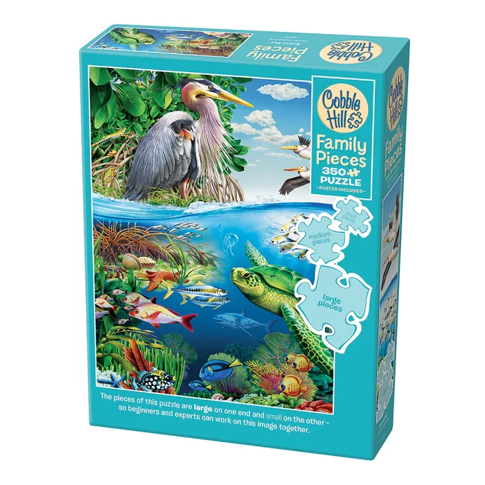 Cobble Hill 47011 - Earth Day - 350 db-os Family puzzle