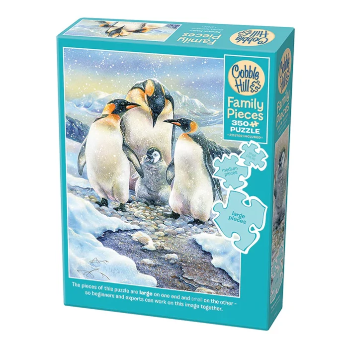 Cobble Hill 47022 - Penguin Family - 350 db-os Family puzzle