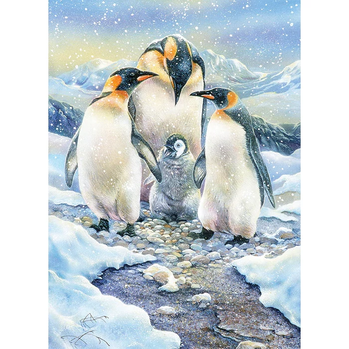 Cobble Hill 47022 - Penguin Family - 350 db-os Family puzzle