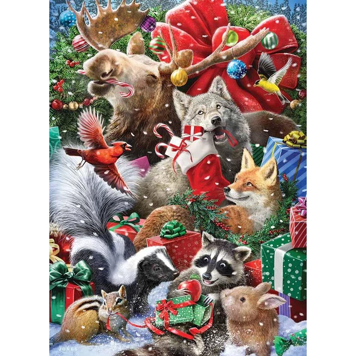 Cobble Hill 47035 - Festive Friends - 350 db-os puzzle