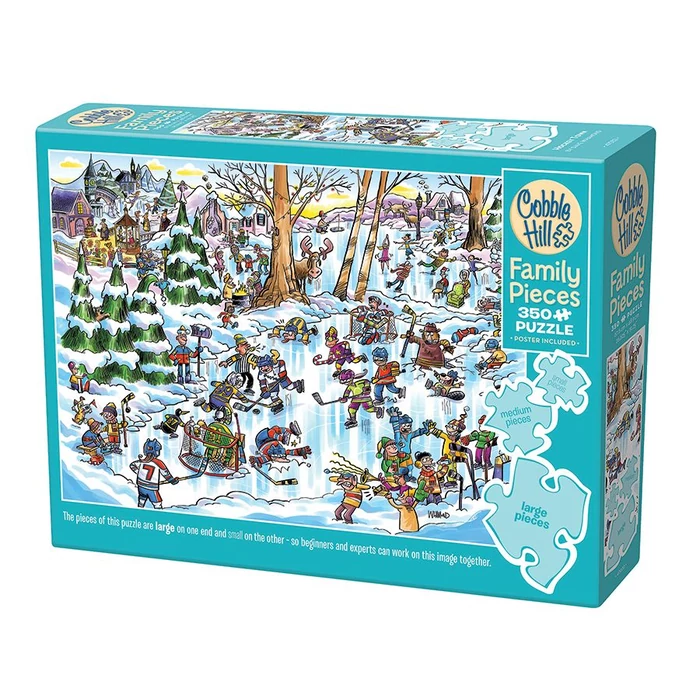 Cobble Hill 47032 - Hockey Town - 350 db-os puzzle