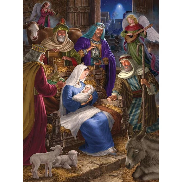 Cobble Hill 47015 - Holy Night - 350 db-os puzzle