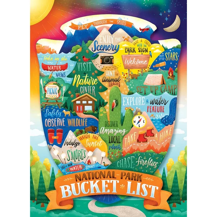 Cobble Hill 45105 - Bucket List - 500 db-os puzzle 