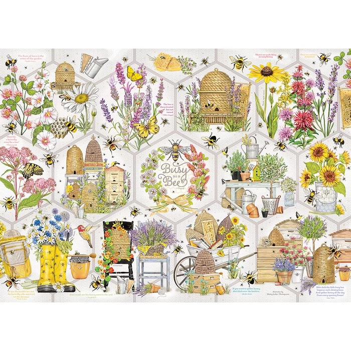 Cobble Hill 45006 - Busy as a Bee - 500 db-os puzzle