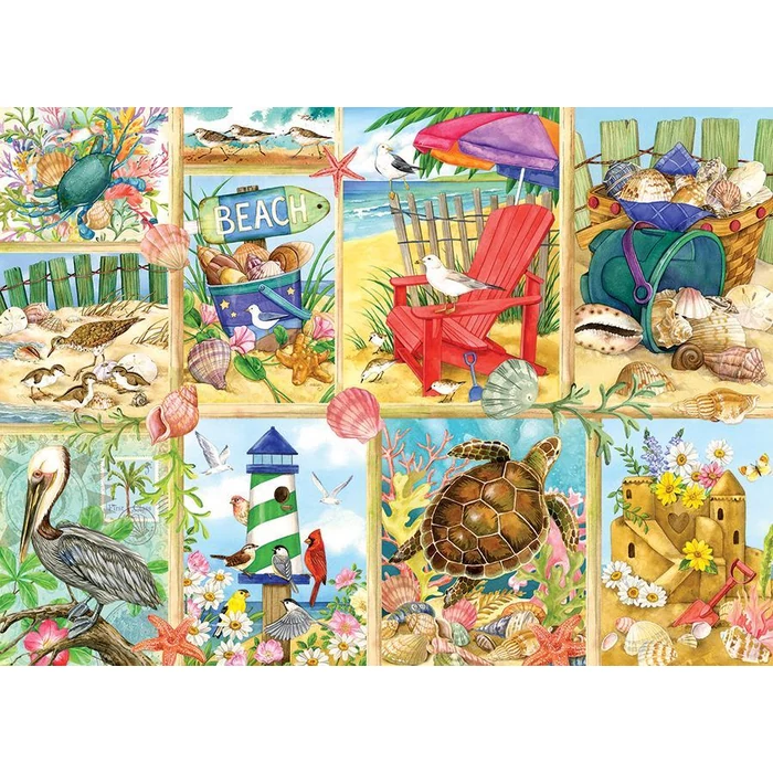 Cobble Hill 45109 - Day at the Beach - 500 db-os puzzle