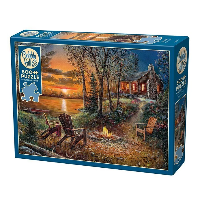 Cobble Hill 45066 - Fireside - 500 db-os puzzle